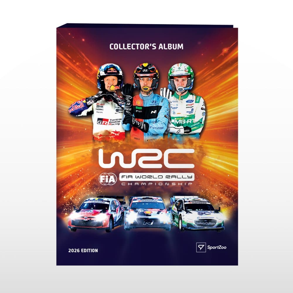 Album kolekcjonerski - karty rally SportZoo WRC 2026 edition