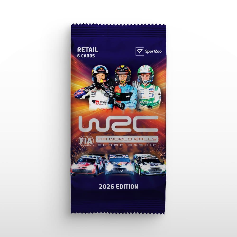 Retail saszetka - karty rally SportZoo WRC 2026 edition